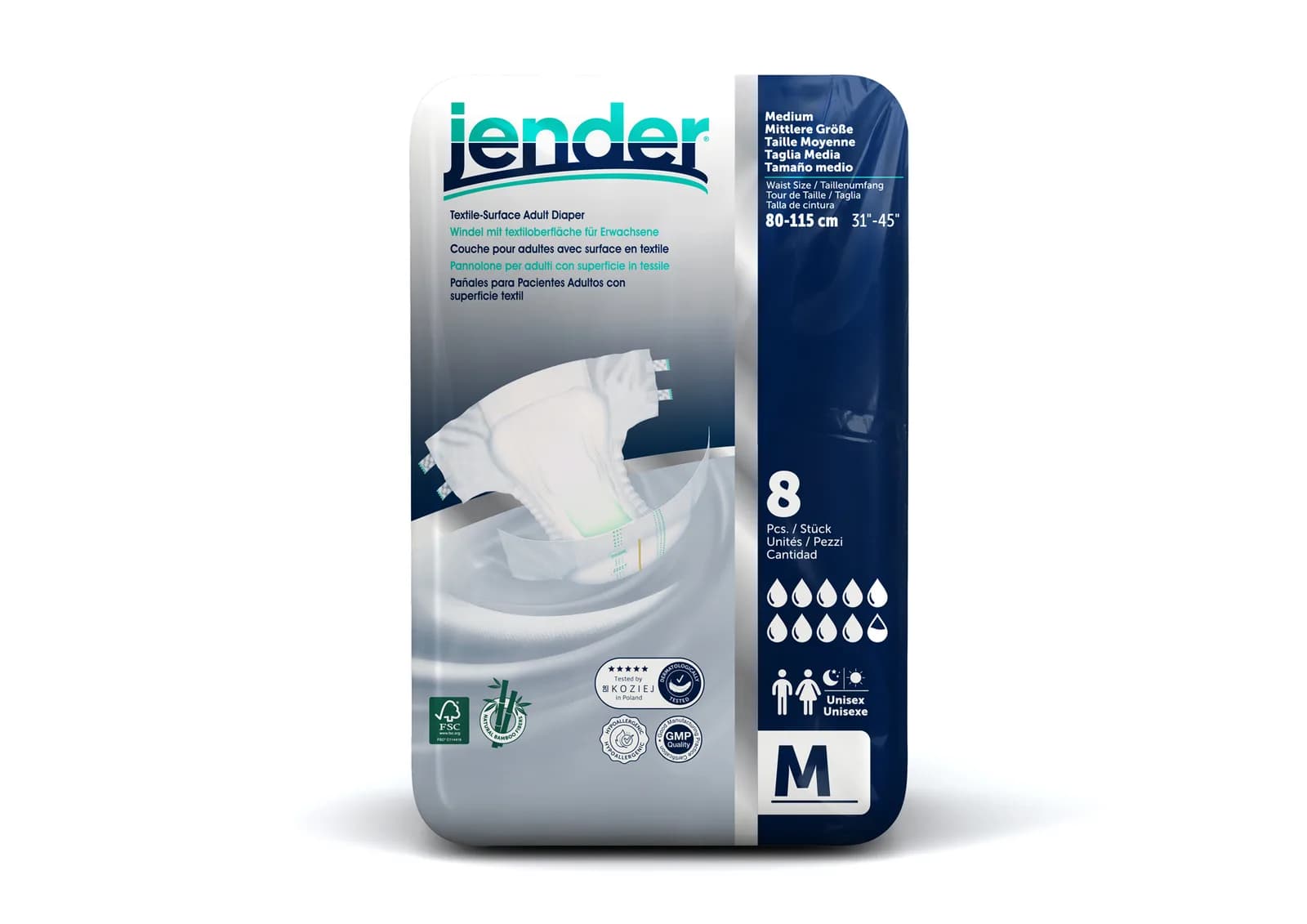 Jender yetişkin bezi M 8 adet
