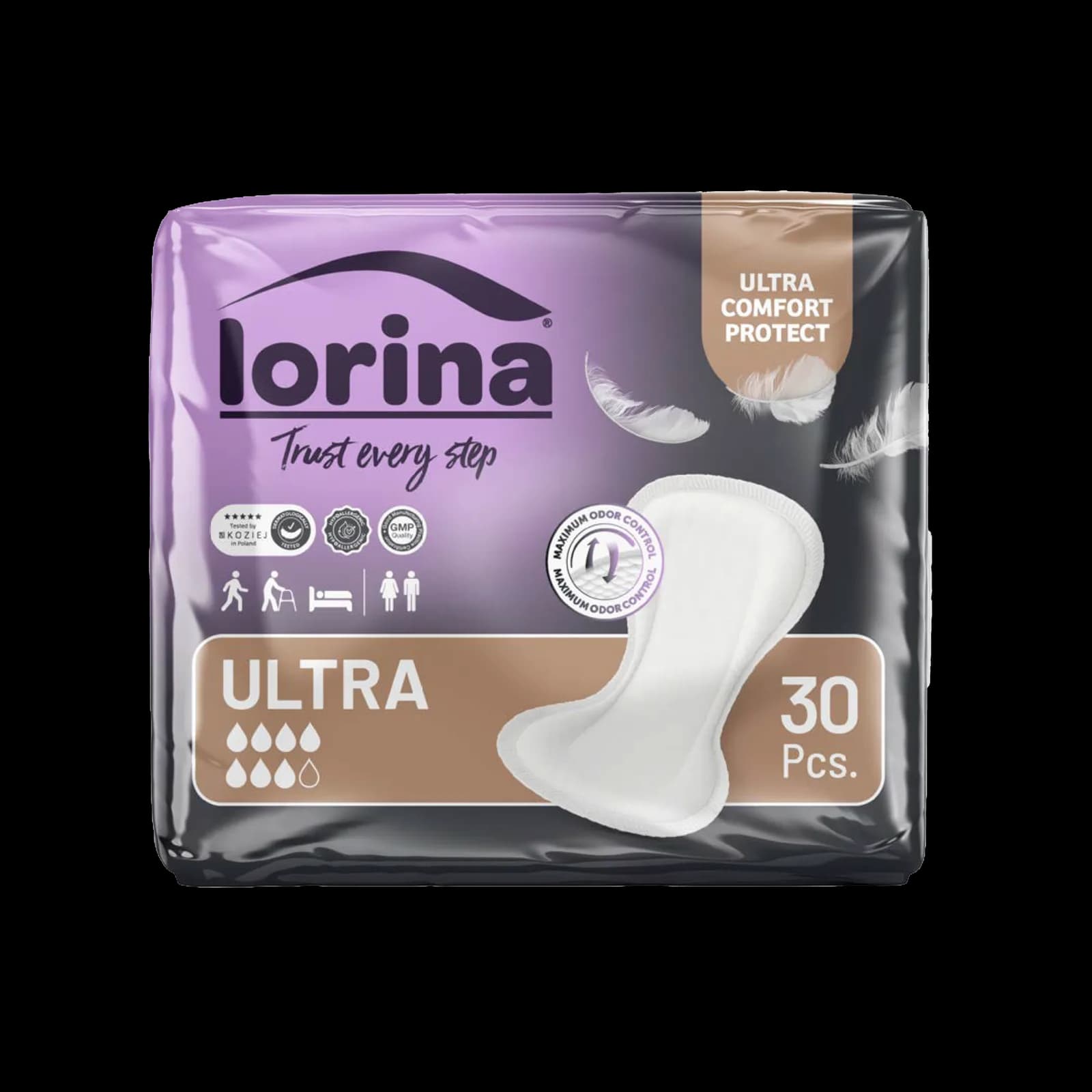 Lorina Ultra mesane pedi 30 adet